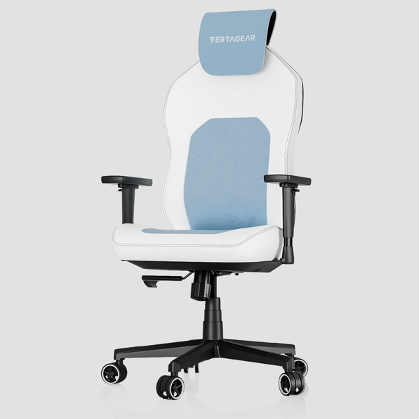 White / Black / Baby Blue